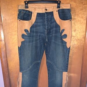 Ralph Lauren Double RL RRL western cowboy jeans